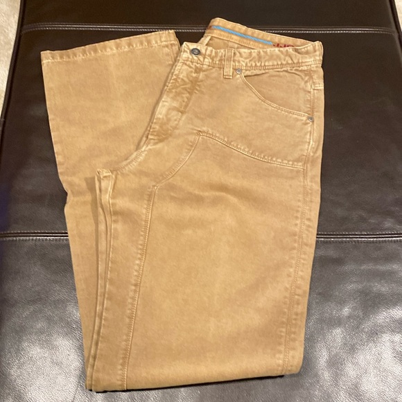 J.J. Olson Handmade Italian Rugged Khaki Pants. New and Unworn Condition. - Picture 1 of 11